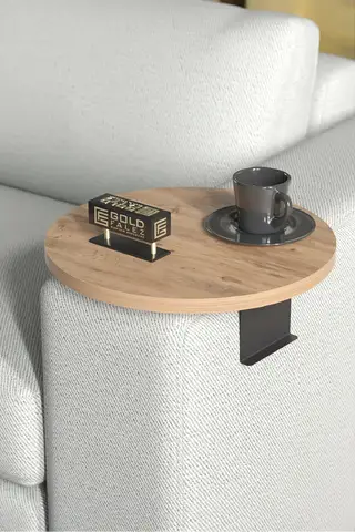 Side Table Adjustable Tray Decorative Modern Tray ATLANTIC PINE