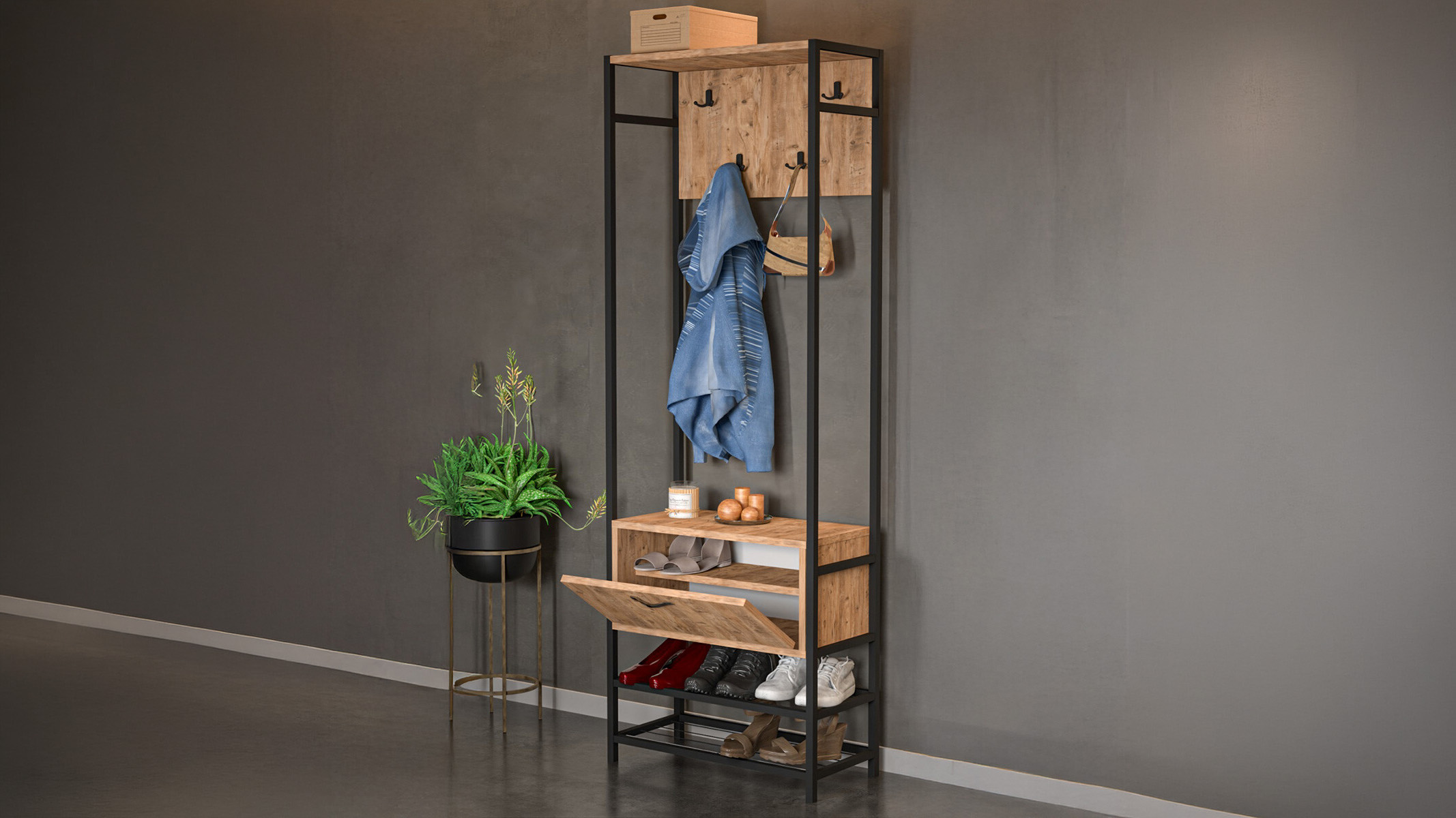 Shoe Cabinets & Coat Racks