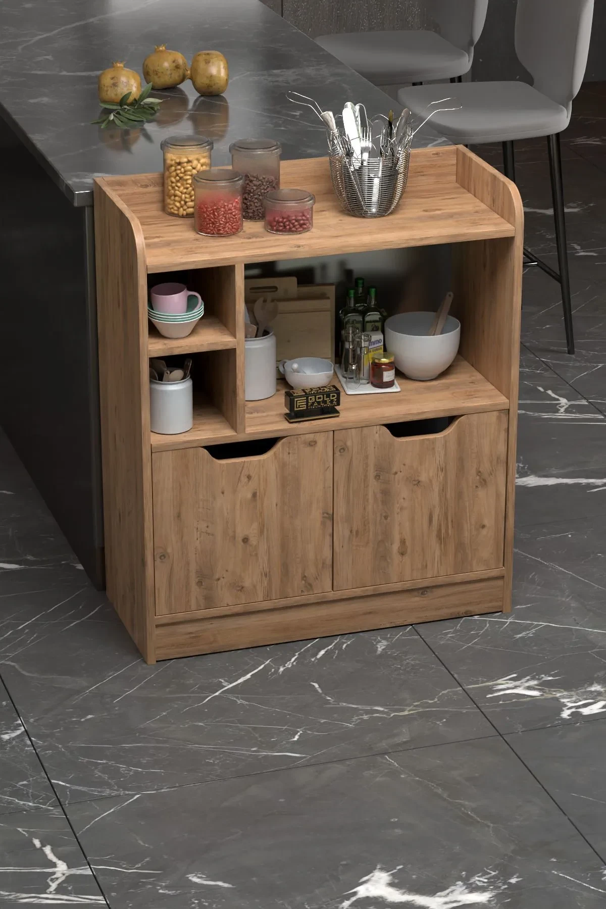 Multipurpose Oven Cabinet — Atlantic Pine
