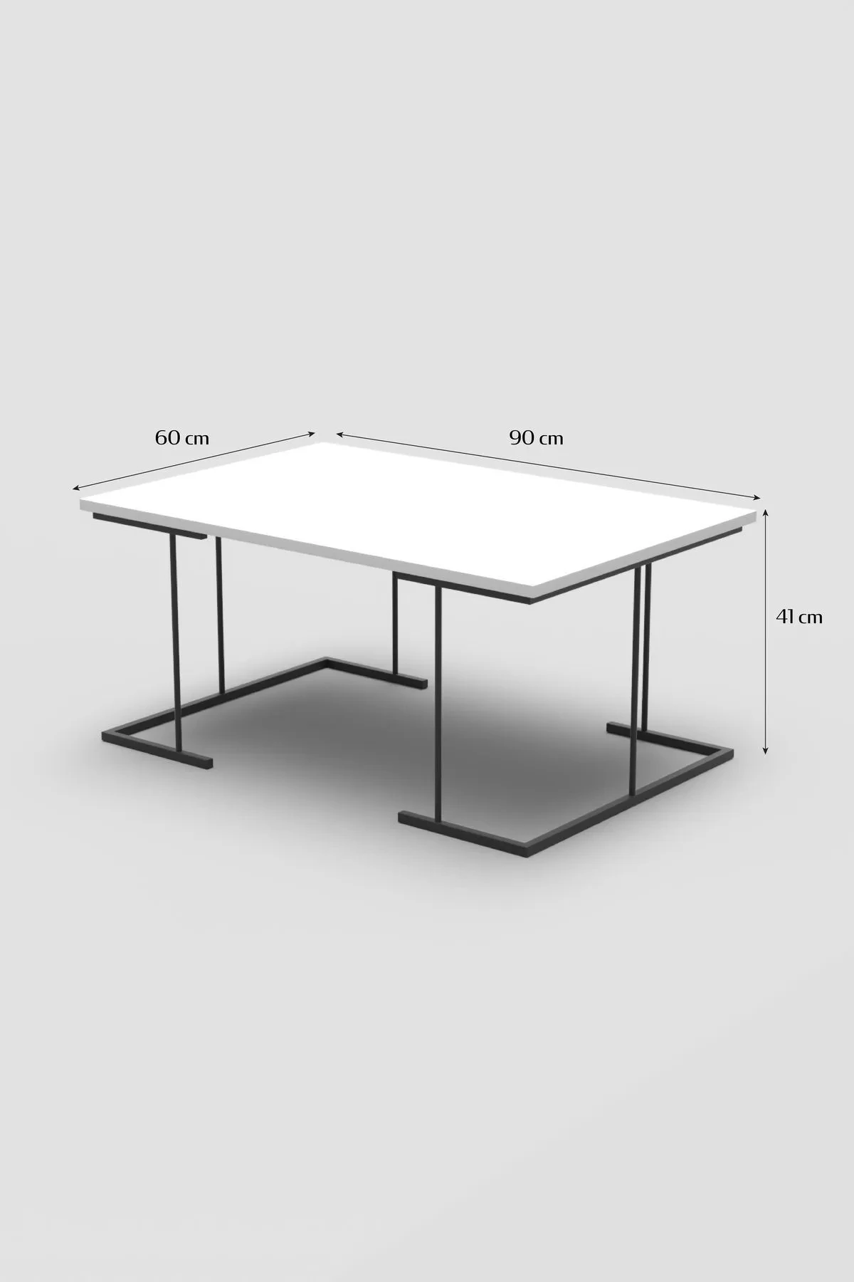 Solo Orta Sehpa Zigon Sehpa Set - 41 cm - Detay