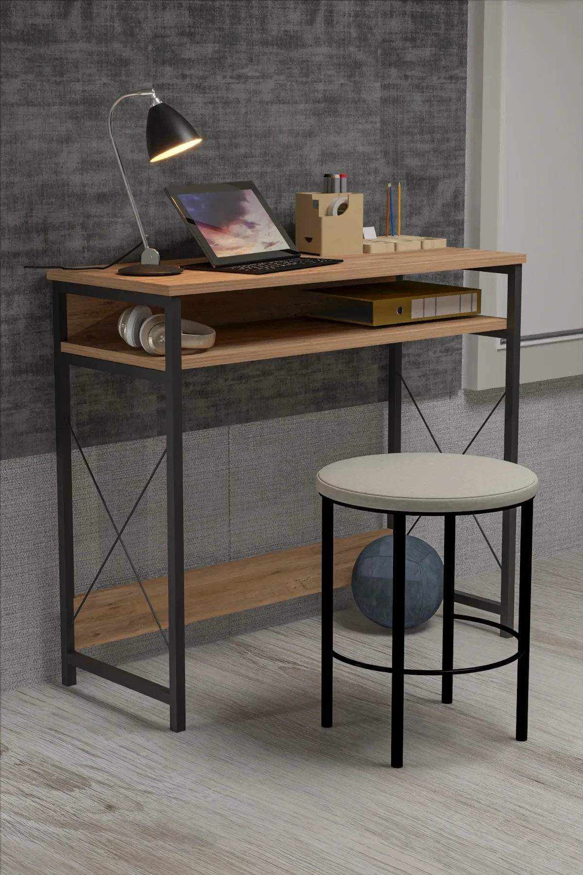 Computer Working Desk — White