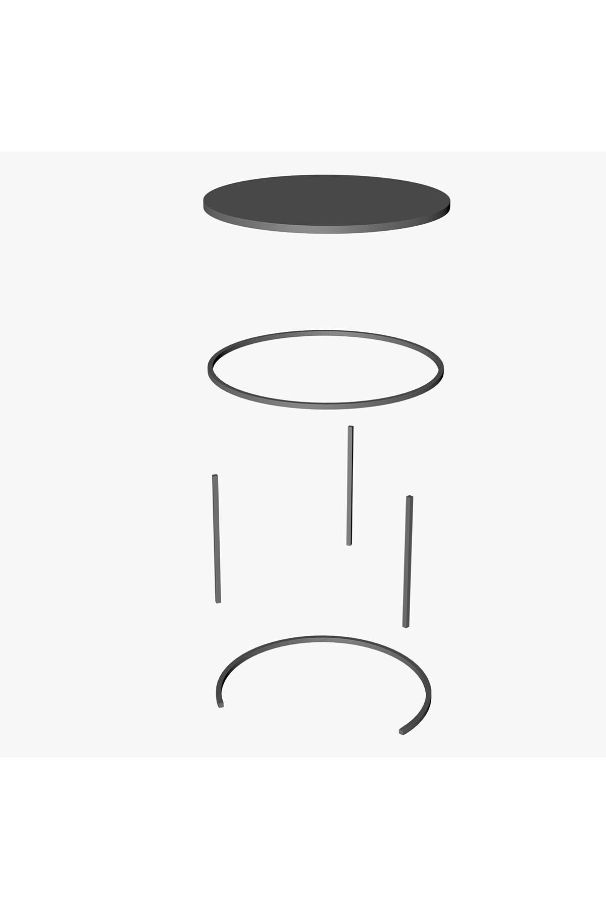 4'lü C Set - 57 cm - Farklı Açı