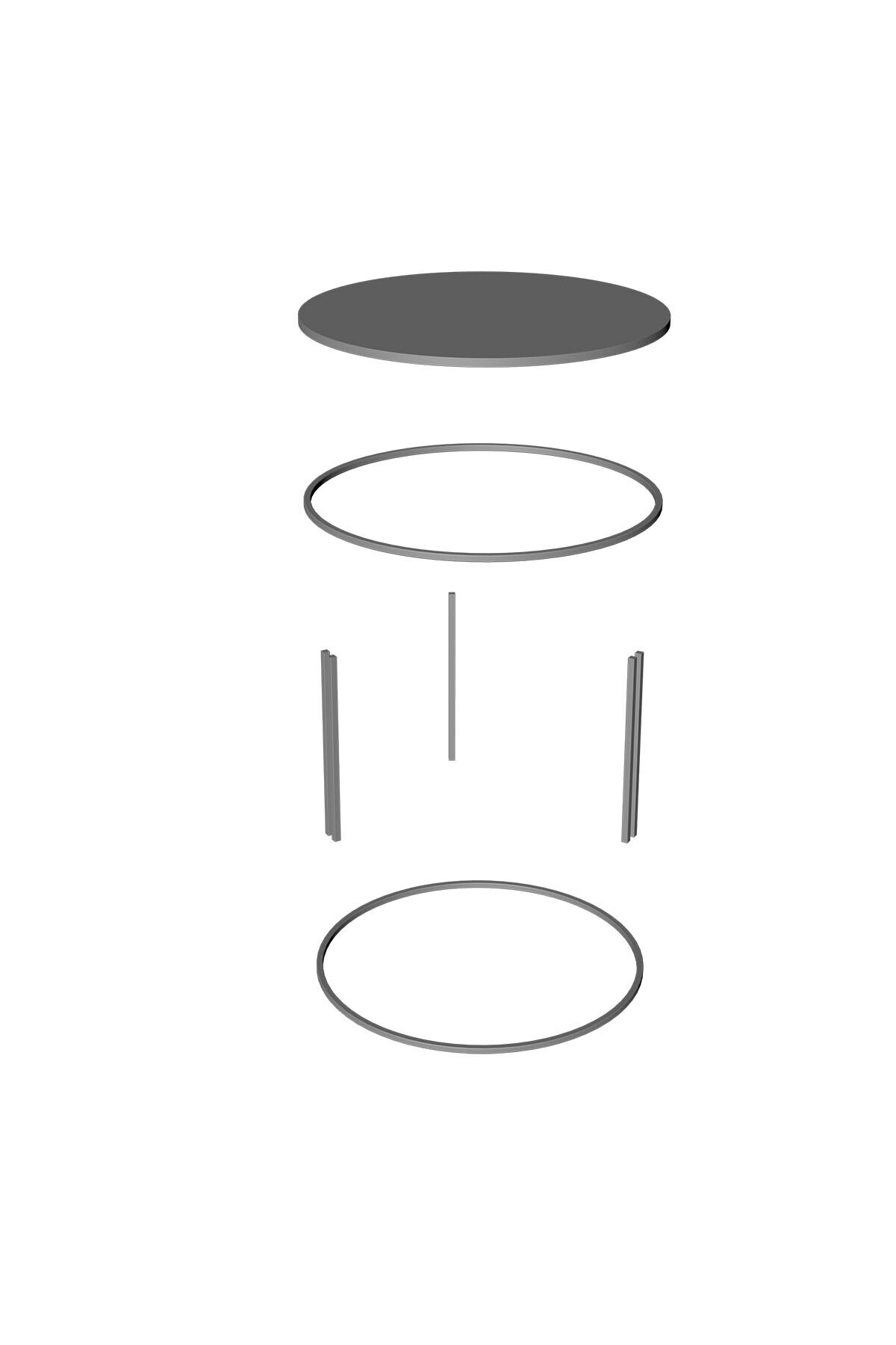 4'lü C Set - 57 cm - Kullanım