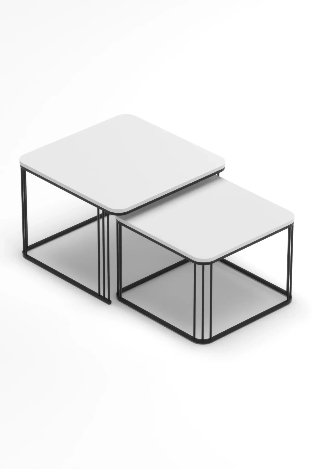 Alize İkili Orta Sehpa - 48 cm - Detay