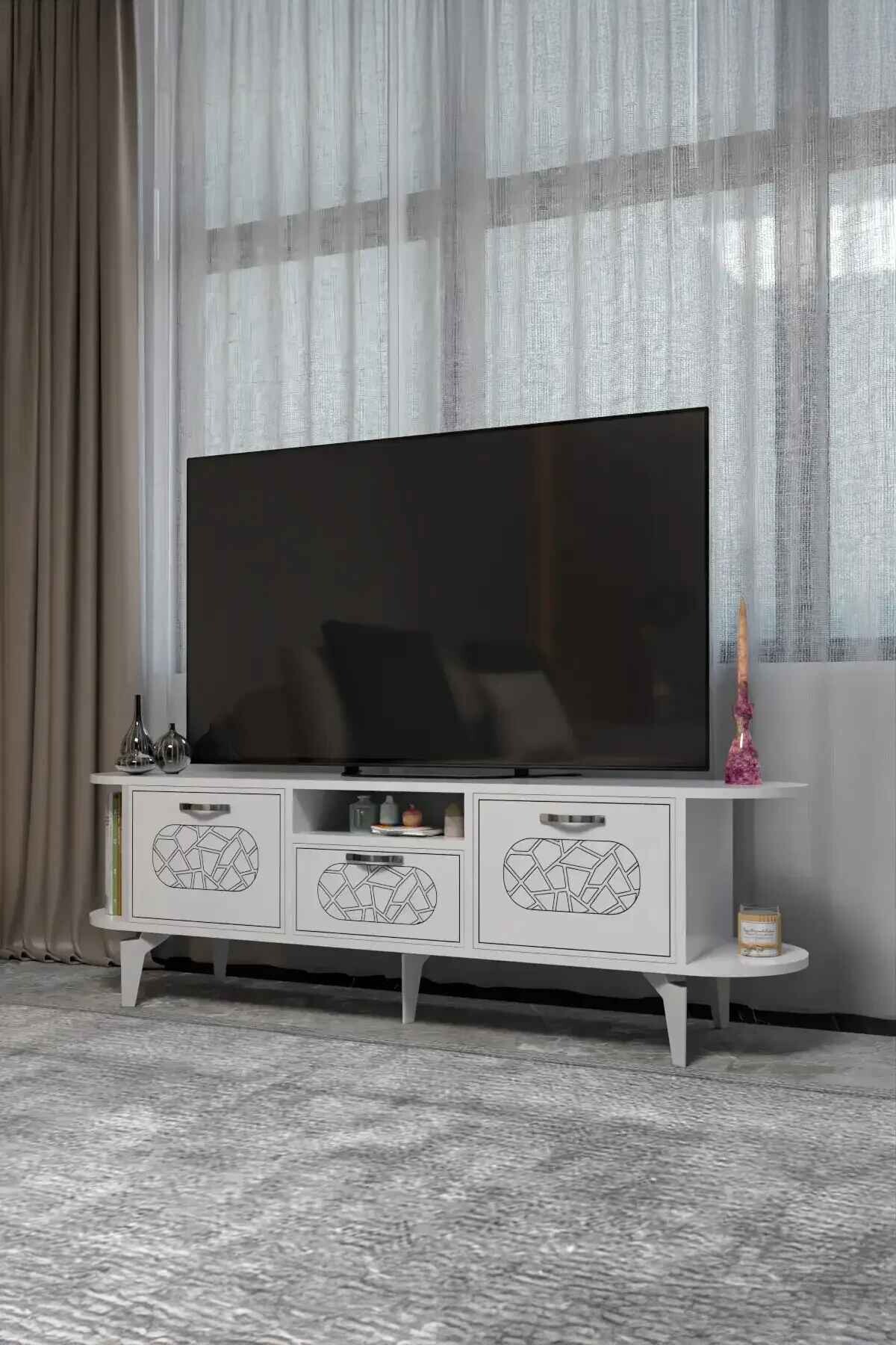 Mira Tv Sehpası - 160x35x50 cm - Farklı Açı
