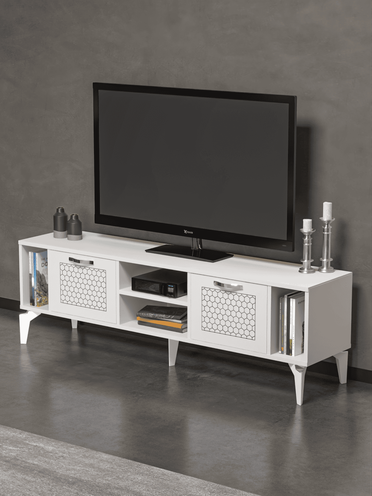 Linya Tv Sehpası - 160x35x50 cm - Detay