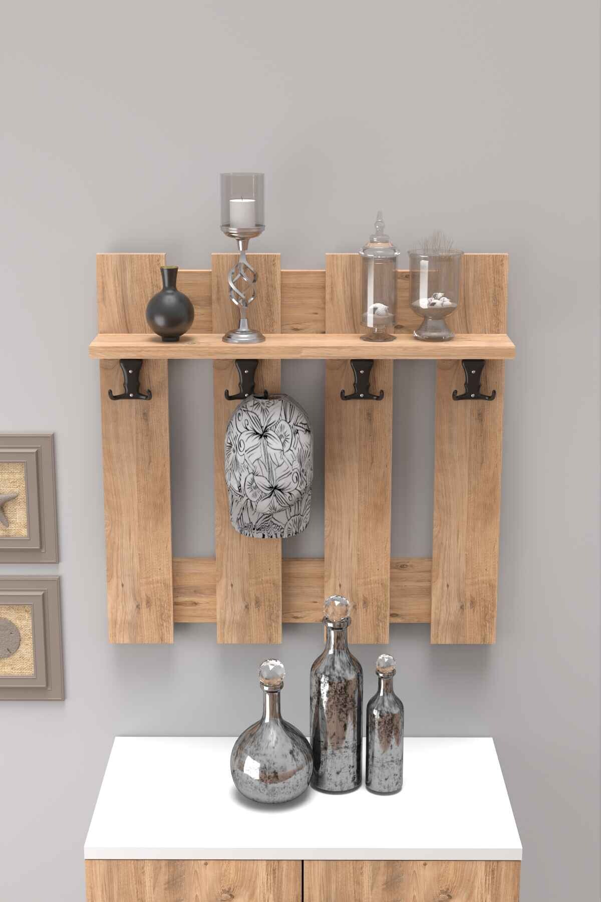 5 Shelf Shoe Rack And Fence Wall Hanging Set