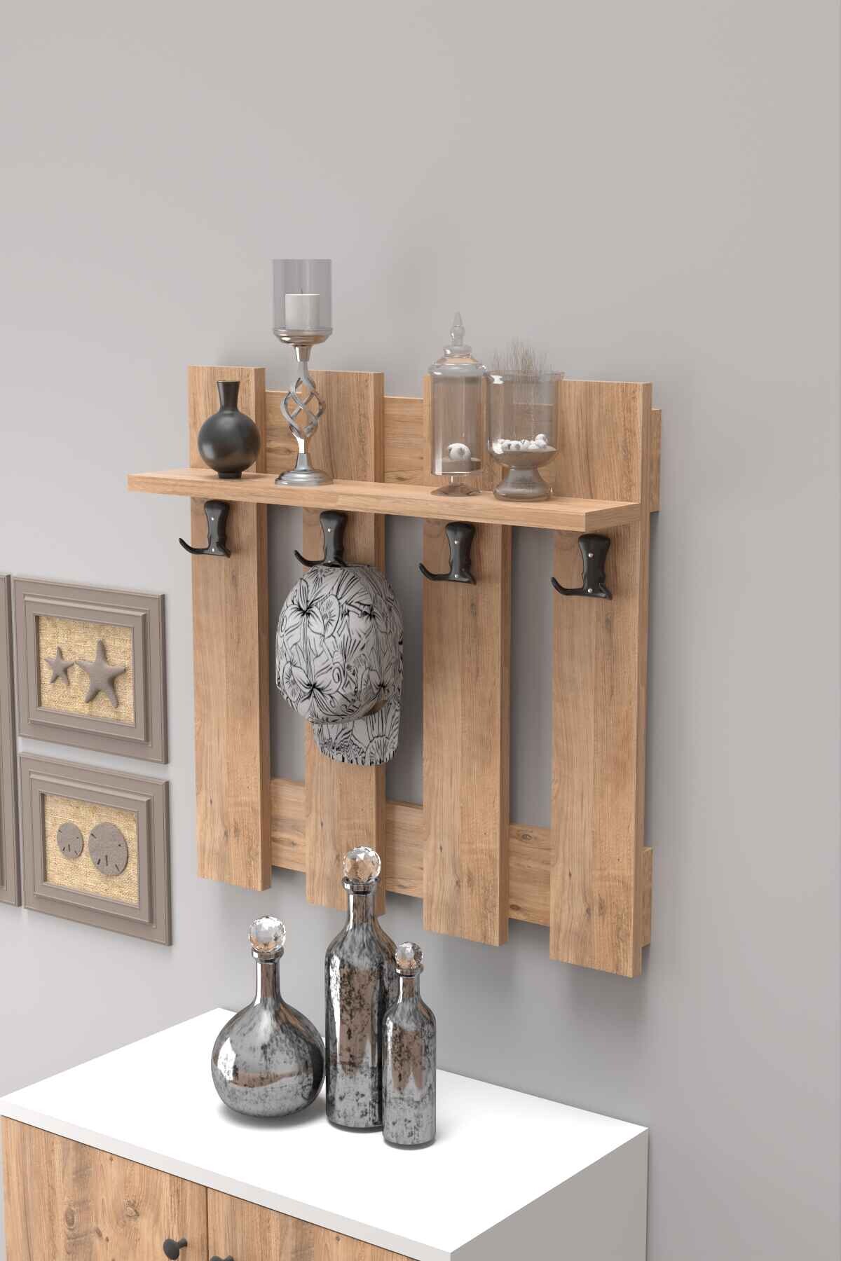5 Shelf Shoe Rack And Fence Wall Hanging Set