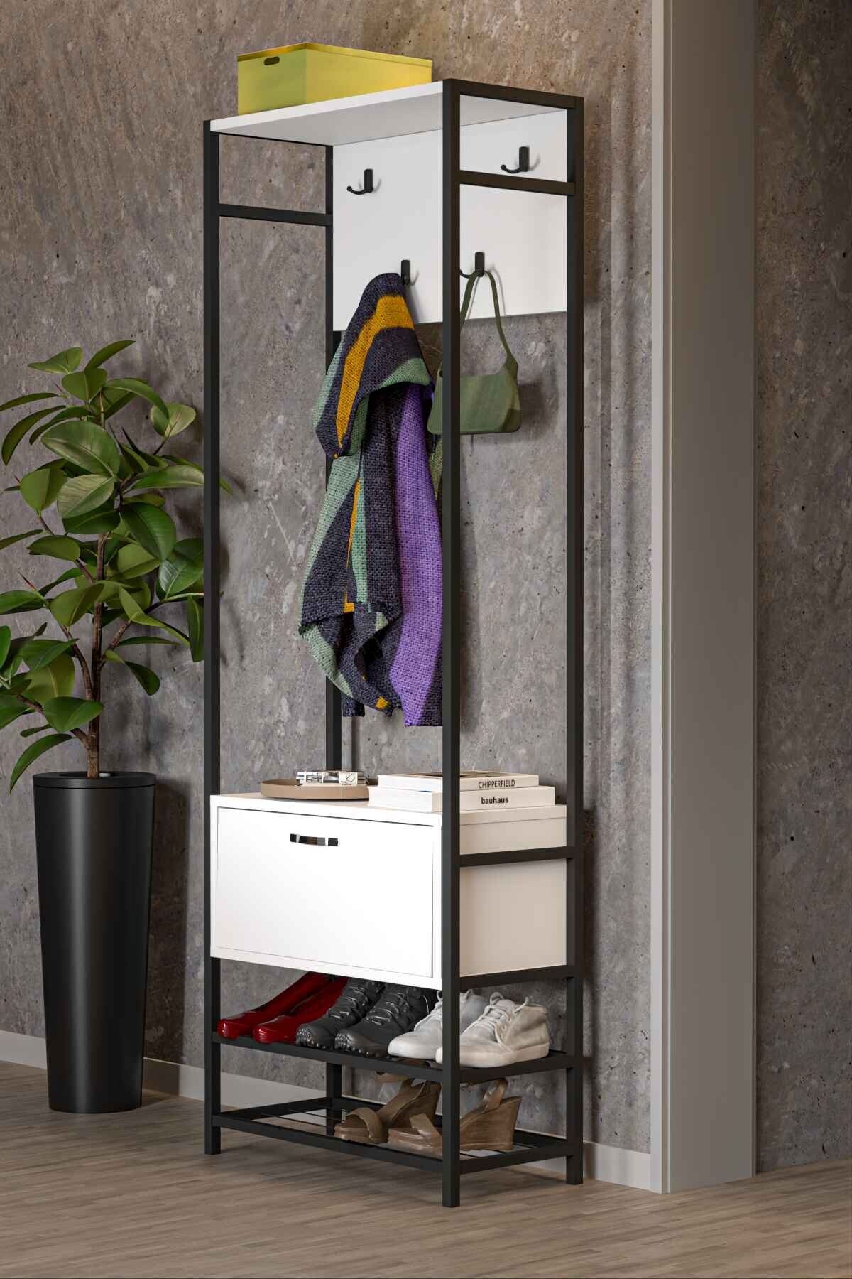 Coat Rack Coat Hangers Cloakroom Shoe Rack