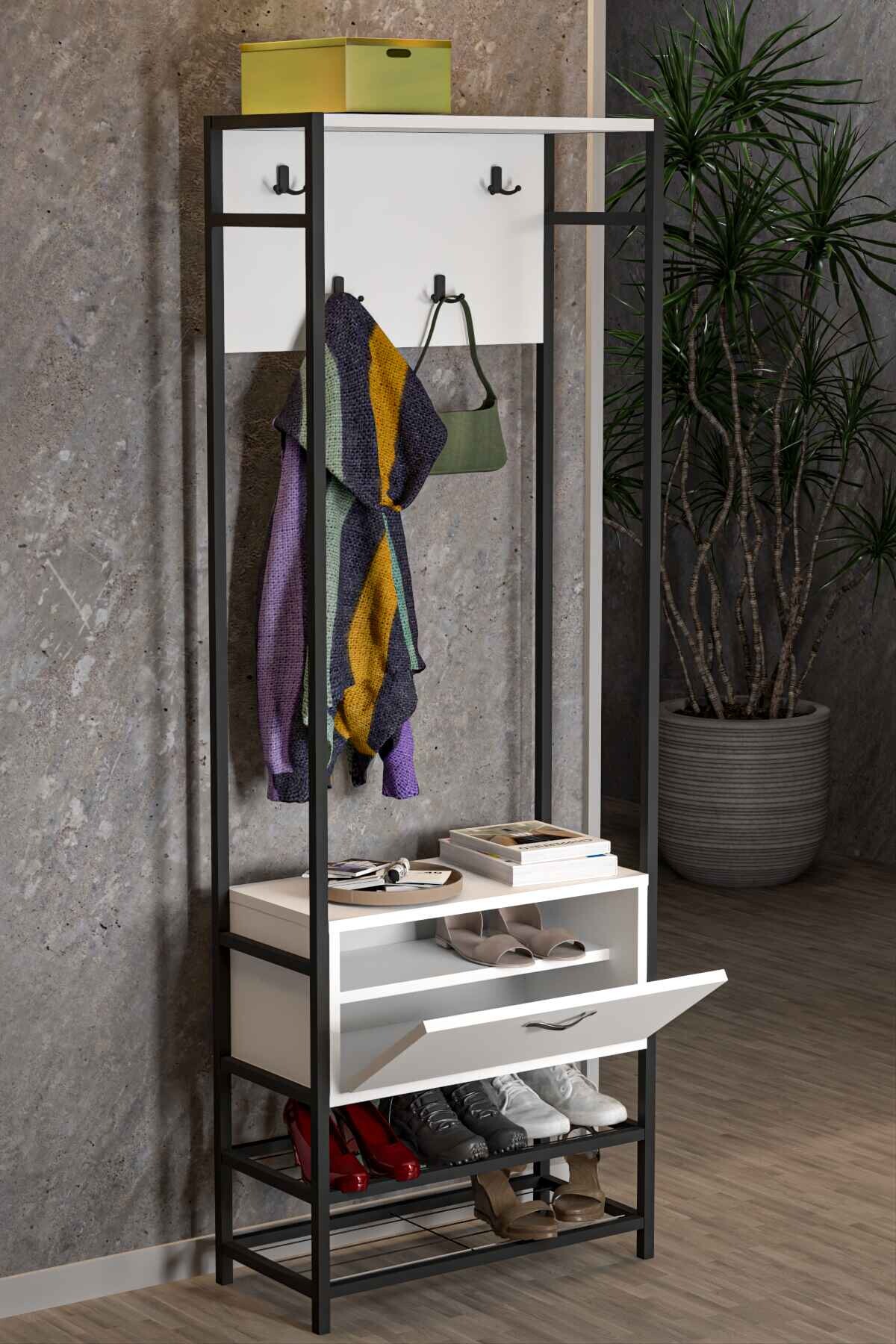 Coat Rack Coat Hangers Cloakroom Shoe Rack โ Atlantic Pine