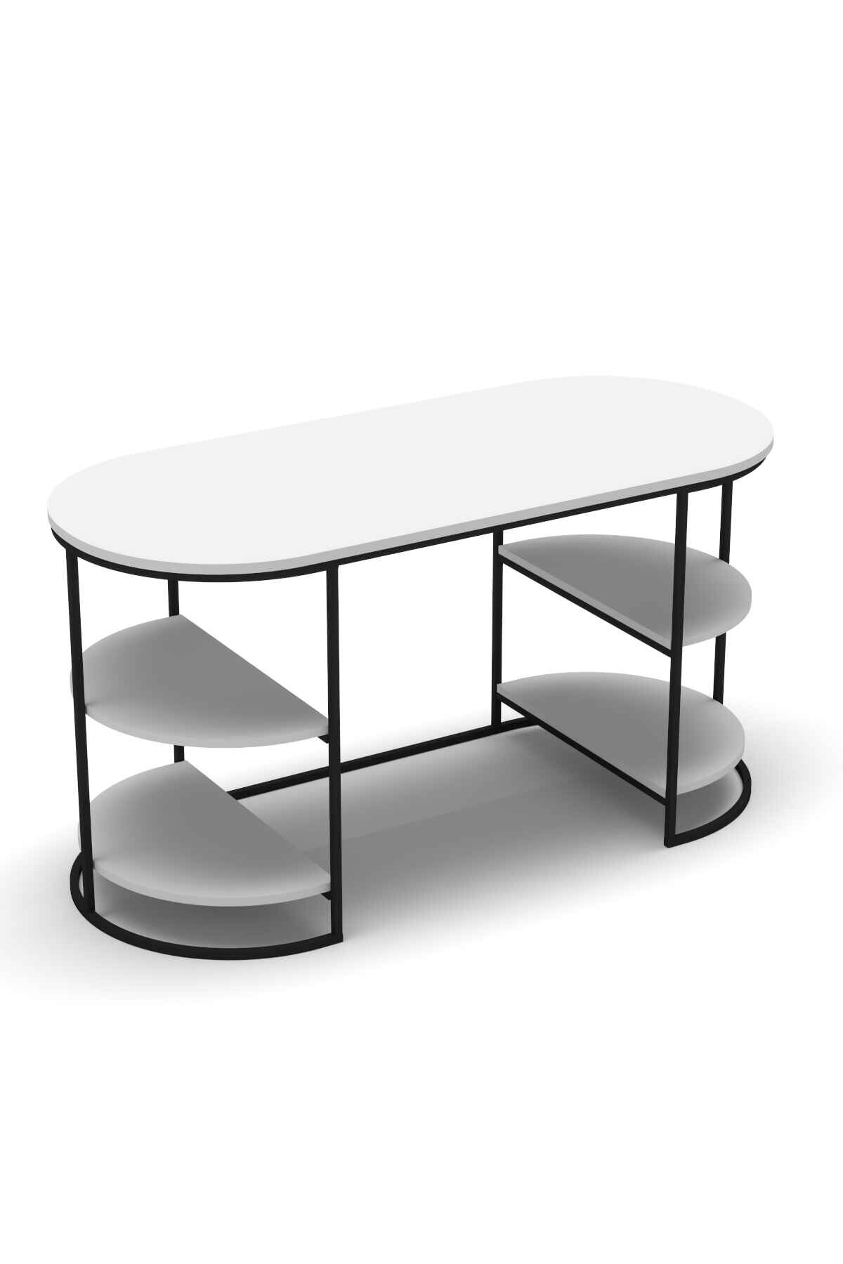 Çok Amaçlı Çalışma Masası - 140x60x77 cm - Farklı Açı