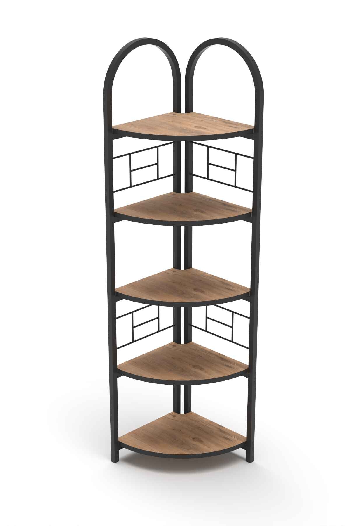 Bohem 5 Raflı Köşe Çiçeklik - 150 cm - Detay