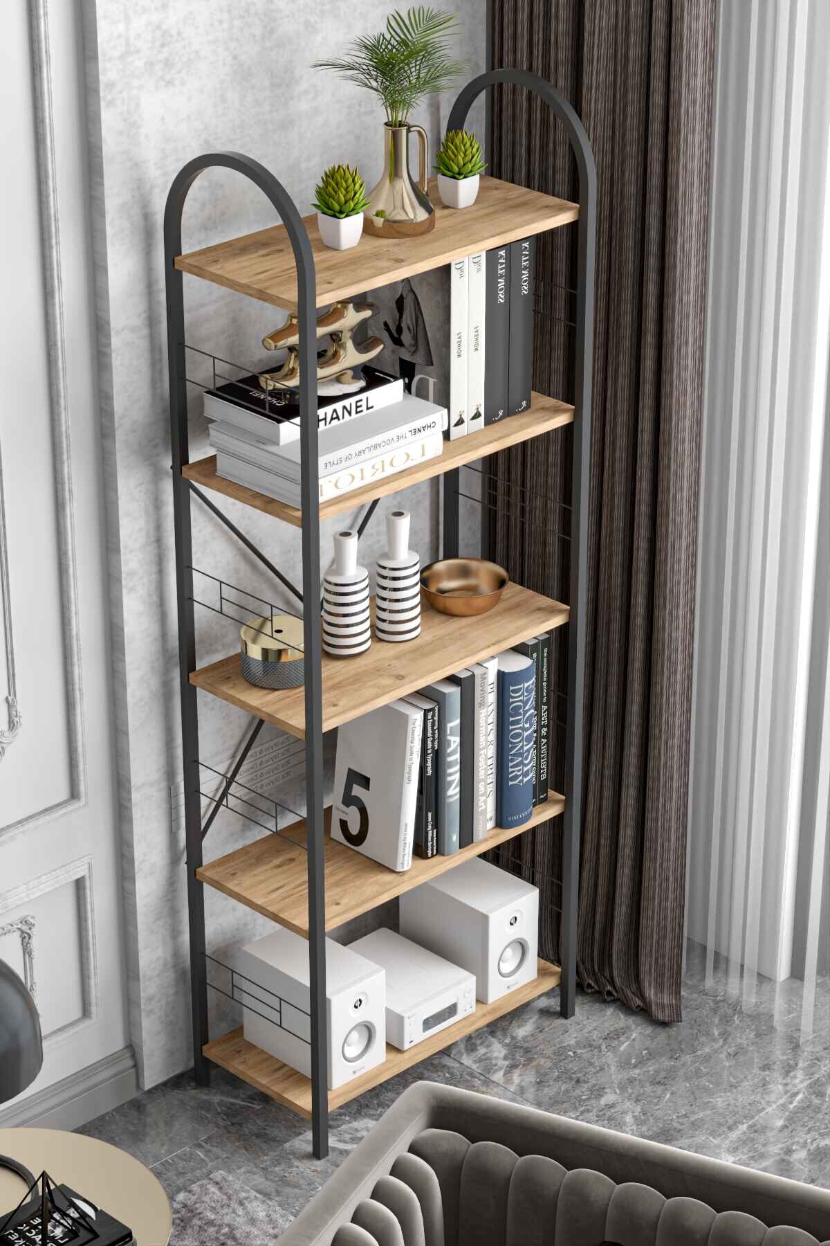 Bohemian 5 Shelf Bookcase
