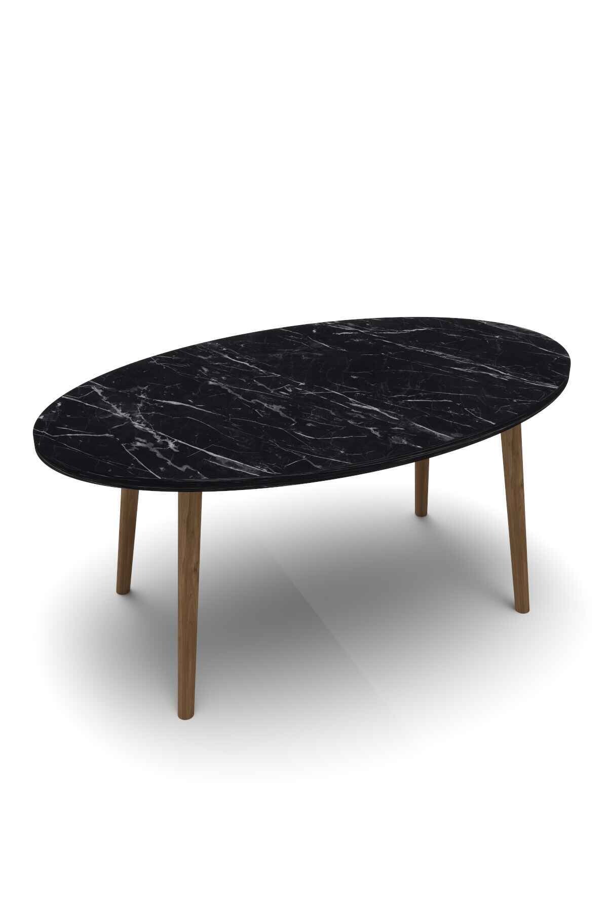 Wooden Centre Coffee Table Ellipse — Bendir