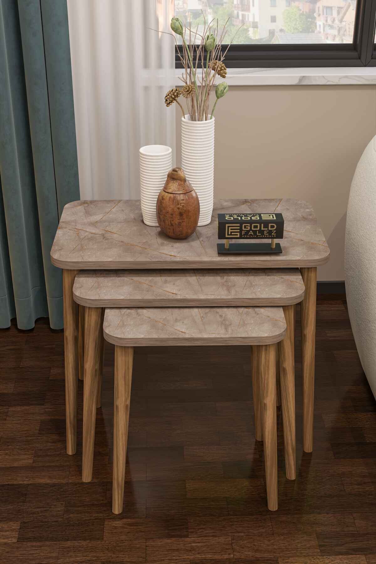 Wooden Square Zigon Coffee Table — Gordion