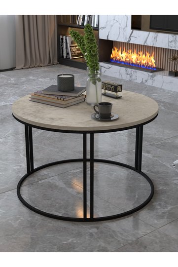 Special Round Coffee Table - Multicolour