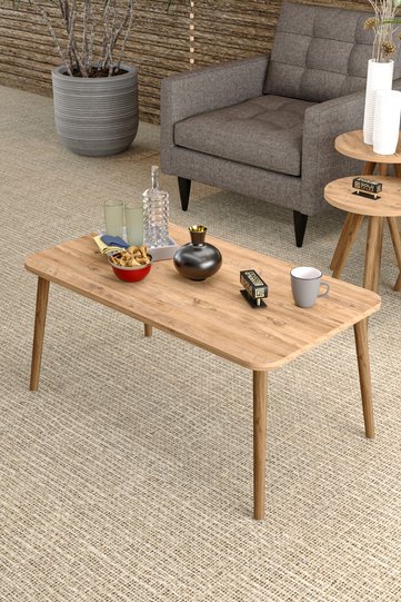 Torna Square Coffee Table - Atlantic Pine