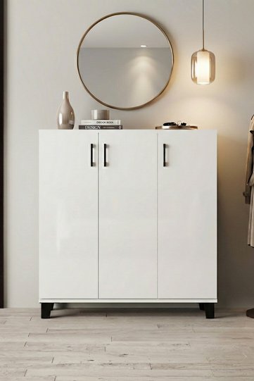 Shoe Cabinet - White