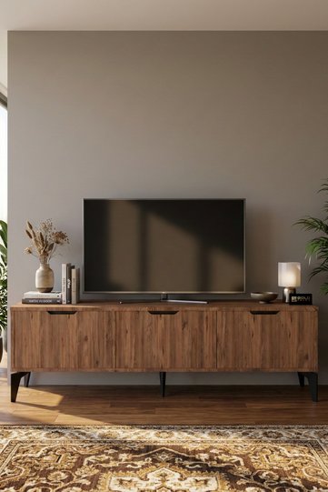 Royal Classic Melamine-faced chipboard TV Unit Brown