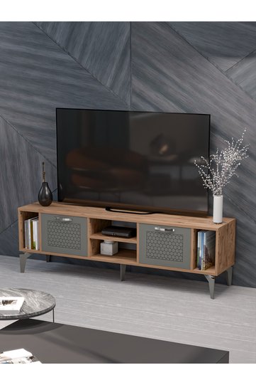 TV Unit - Metallic