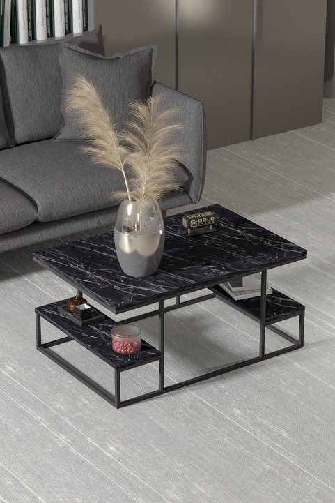 Salontafel met plank