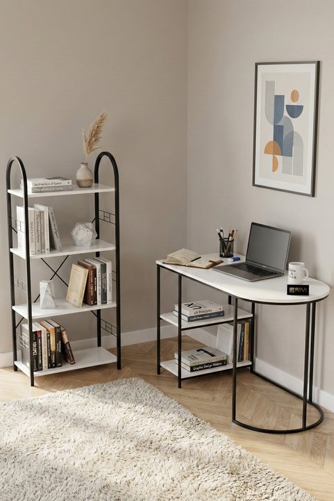 Set scrivania e libreria