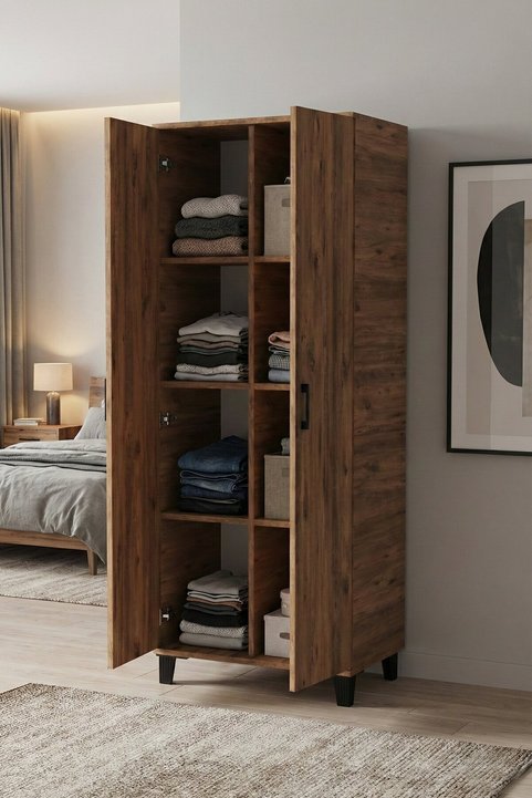 Mueble de despensa multiusos