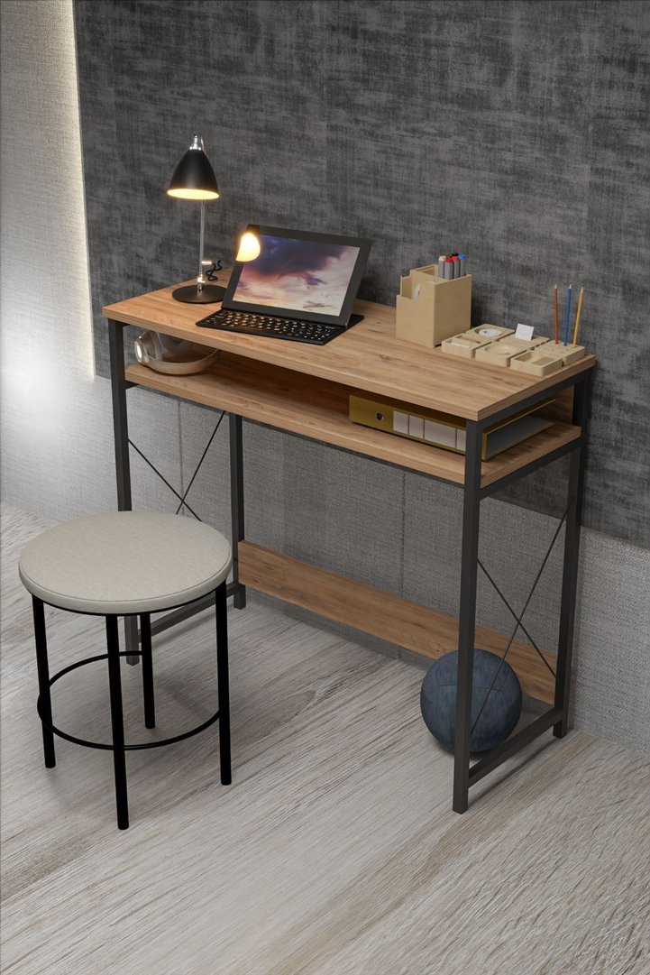 School Study Desk - Atlantic Pine