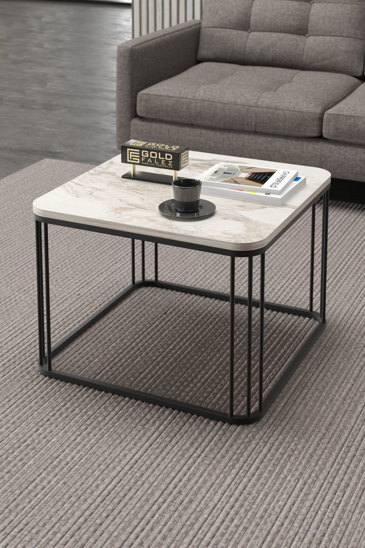 Alize Square Coffee Table - Multicolour