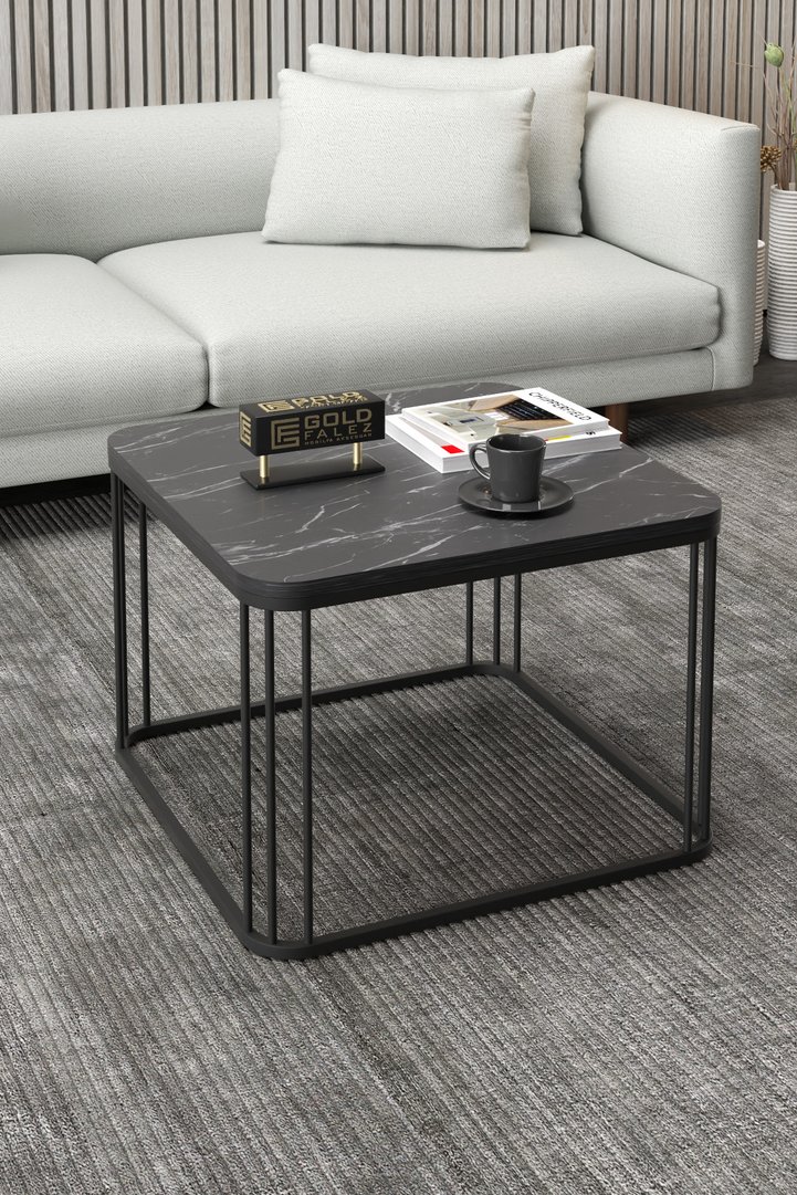 Alize Square Coffee Table - Black