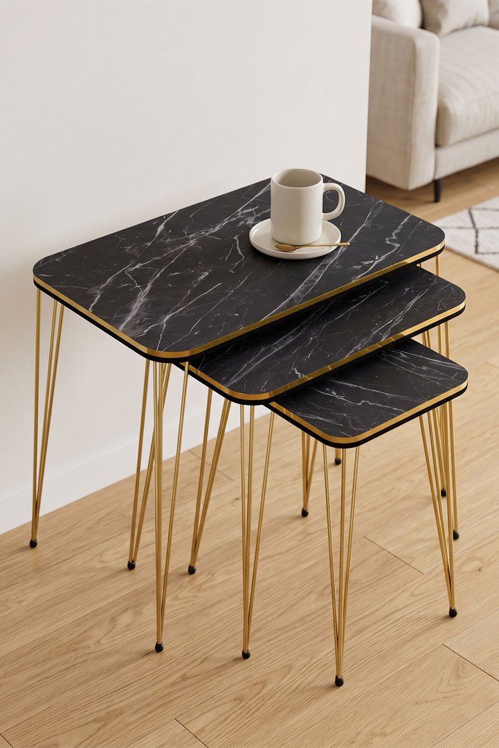 Nesting Table Twin Gold Bendir Wire