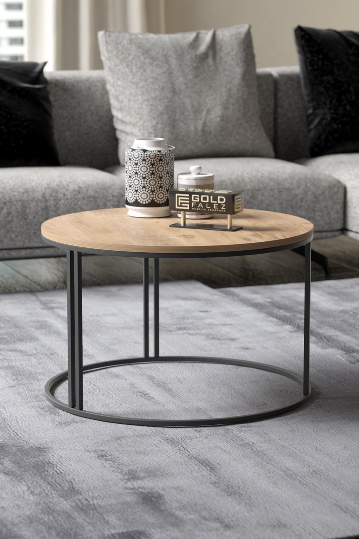 Special Round Coffee Table - Walnut