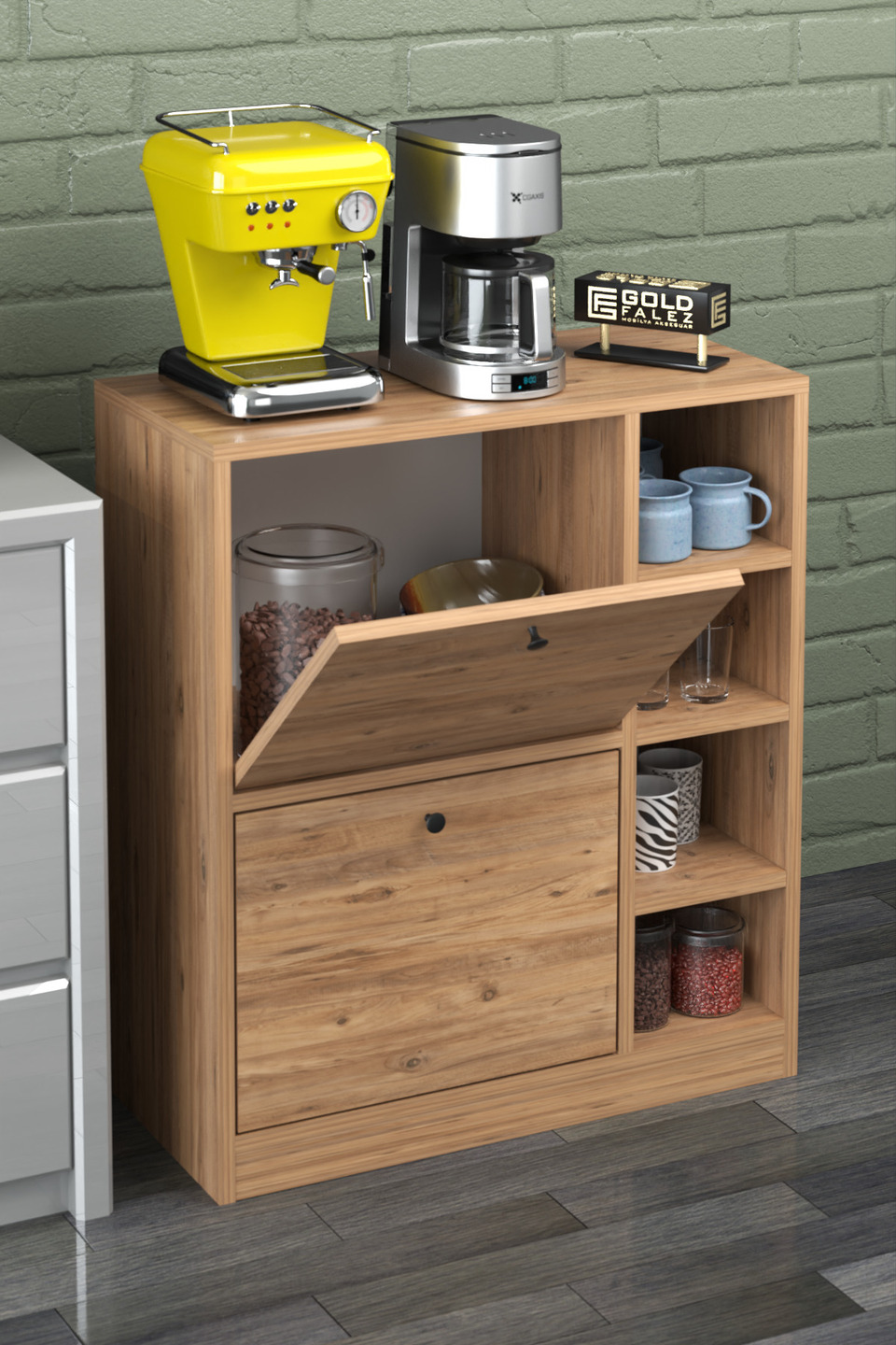 Mobile da cucina angolo caffè 2