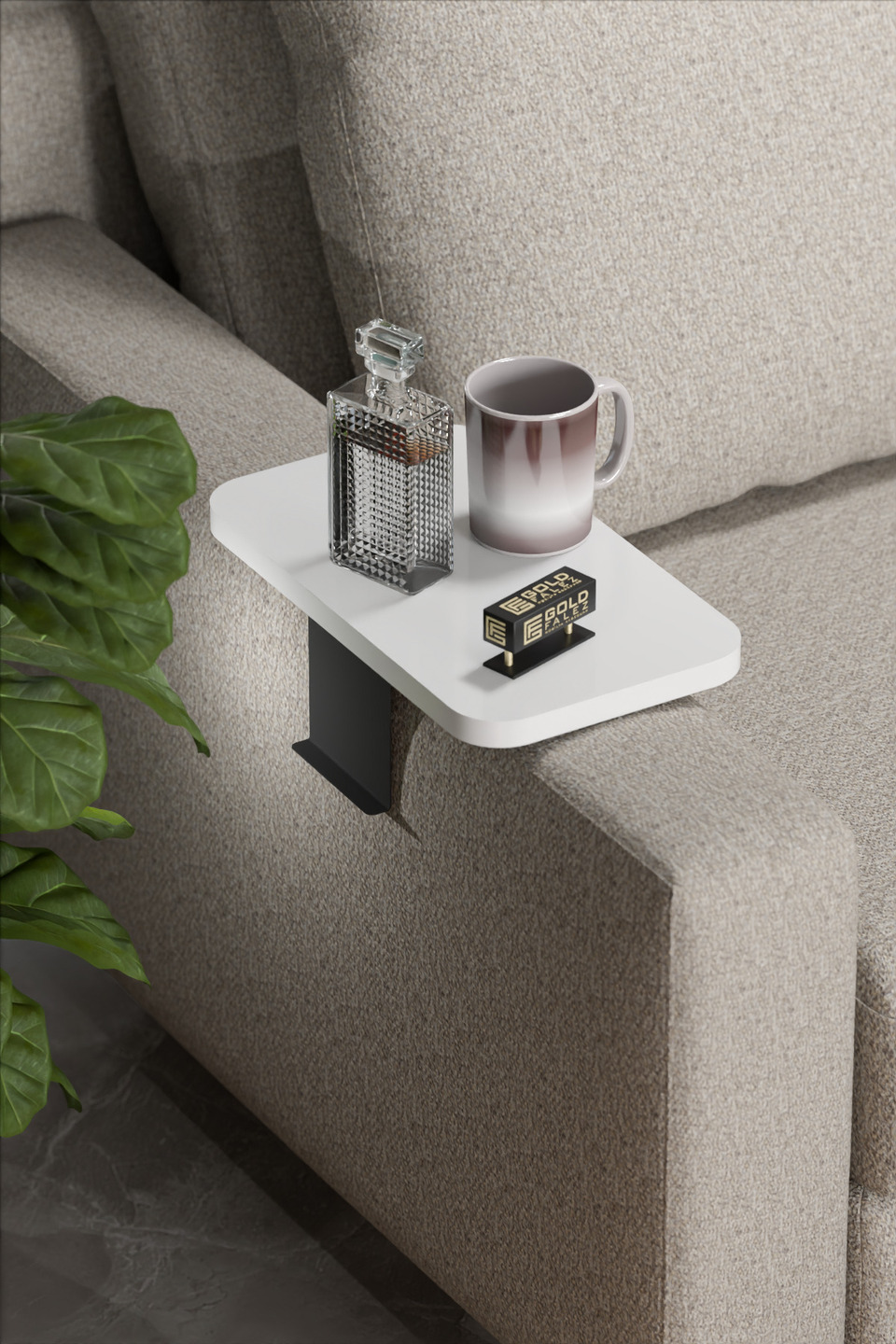 Adjustable Tray Side Table 3