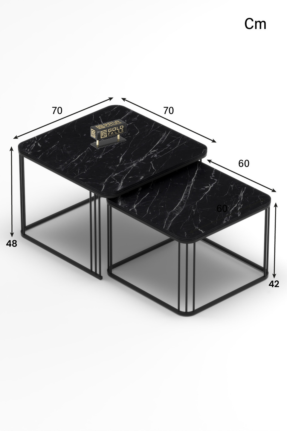 Alize Ensemble de tables basses 4