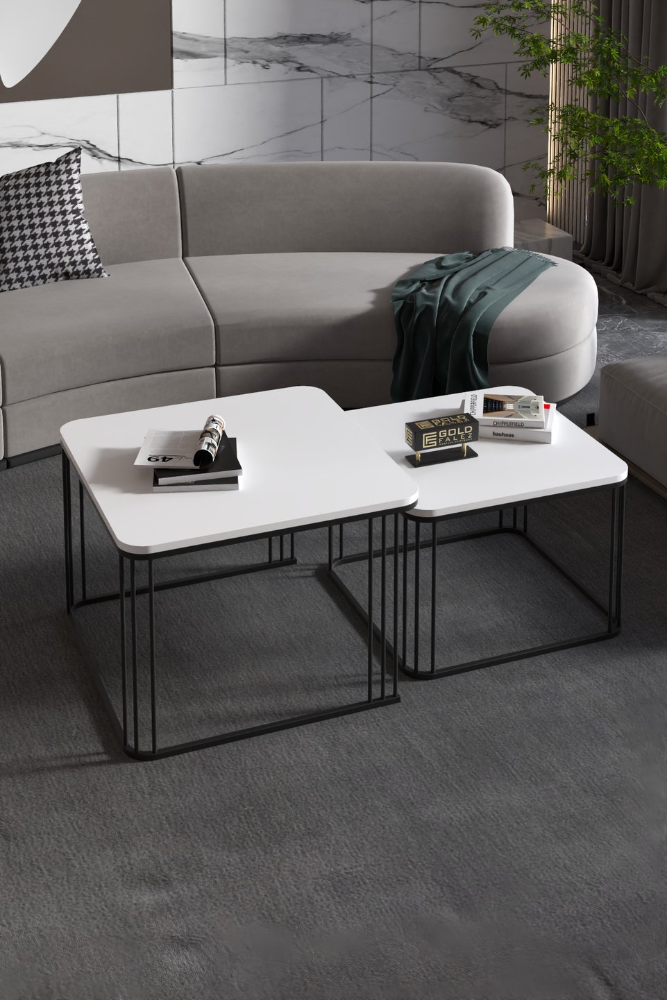 Alize Ensemble de tables basses 5