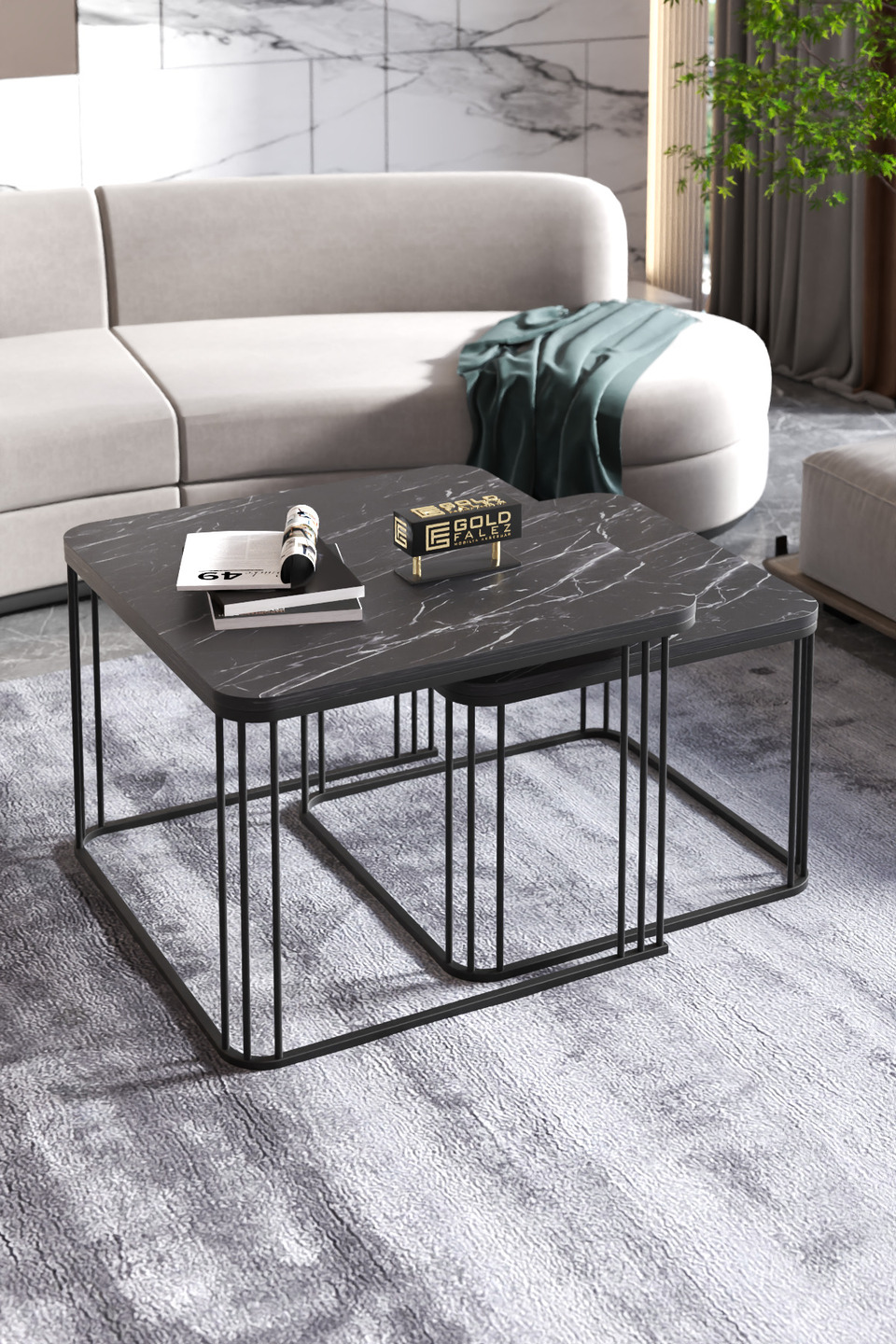 Alize Ensemble de tables basses 5