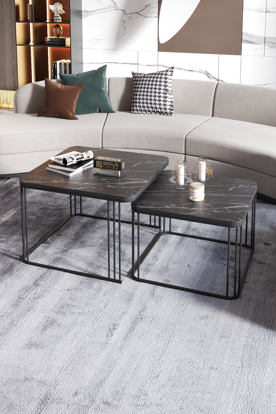 Alize Ensemble de tables basses 2