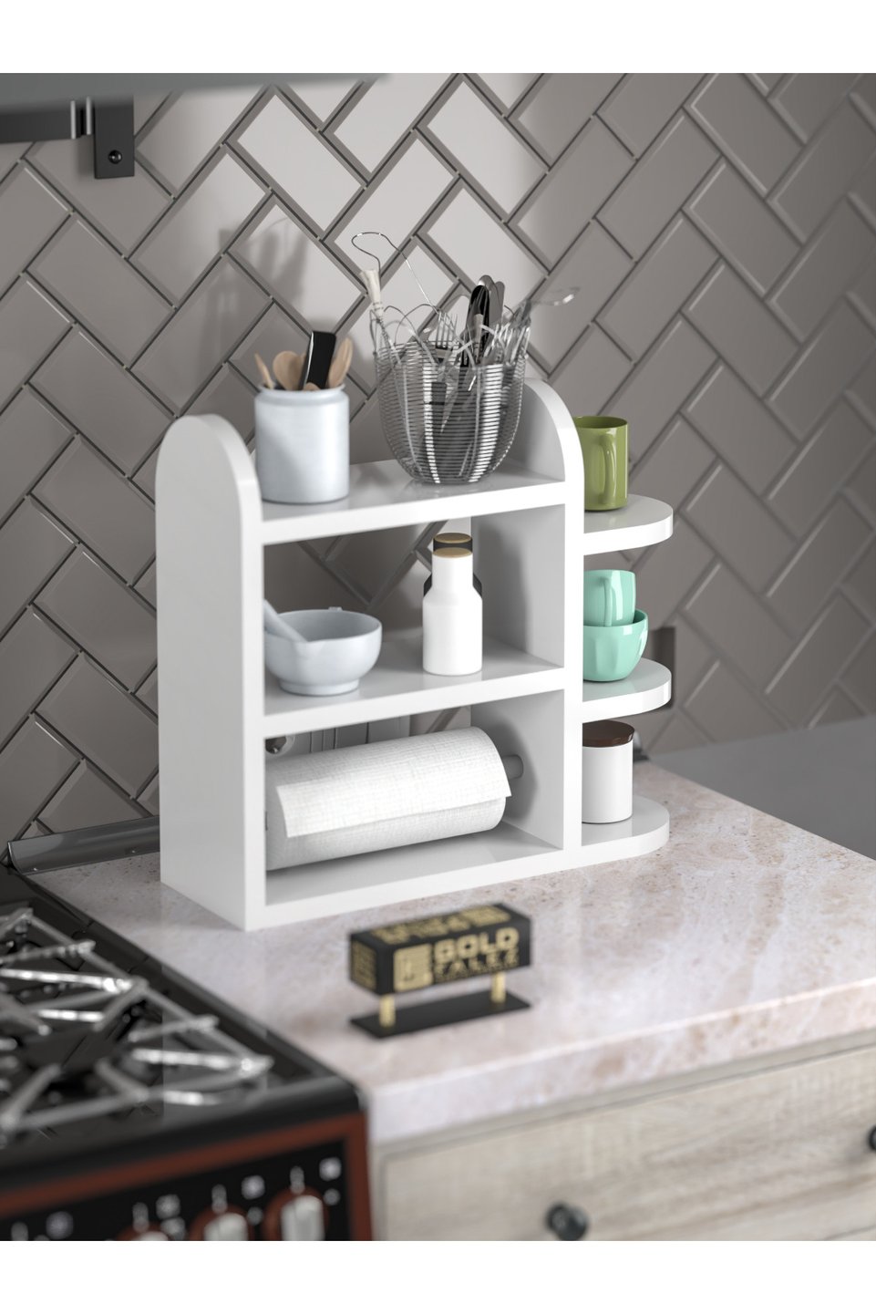 Scaffale da cucina multiuso 4