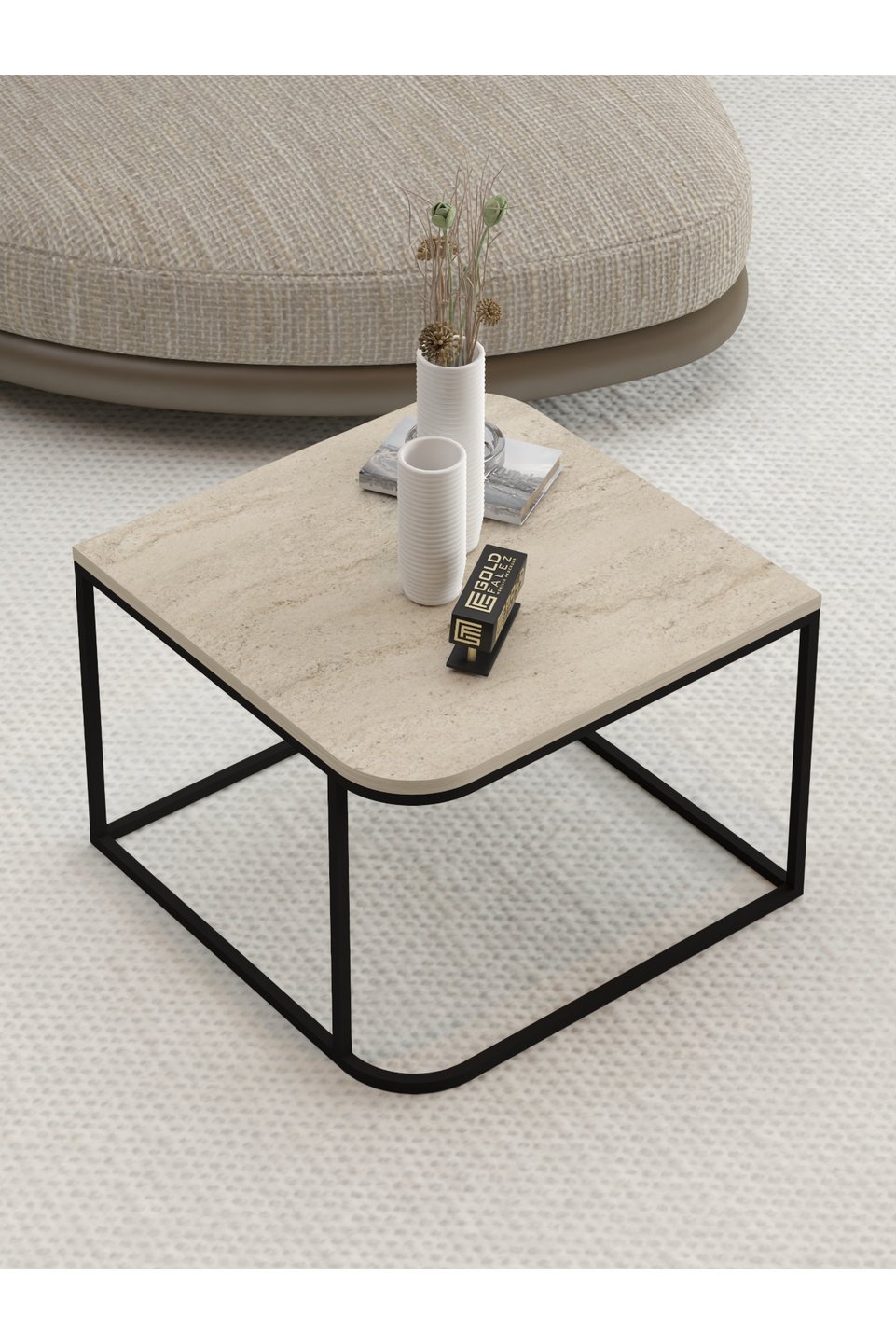 Damla Coffee Table – Beige