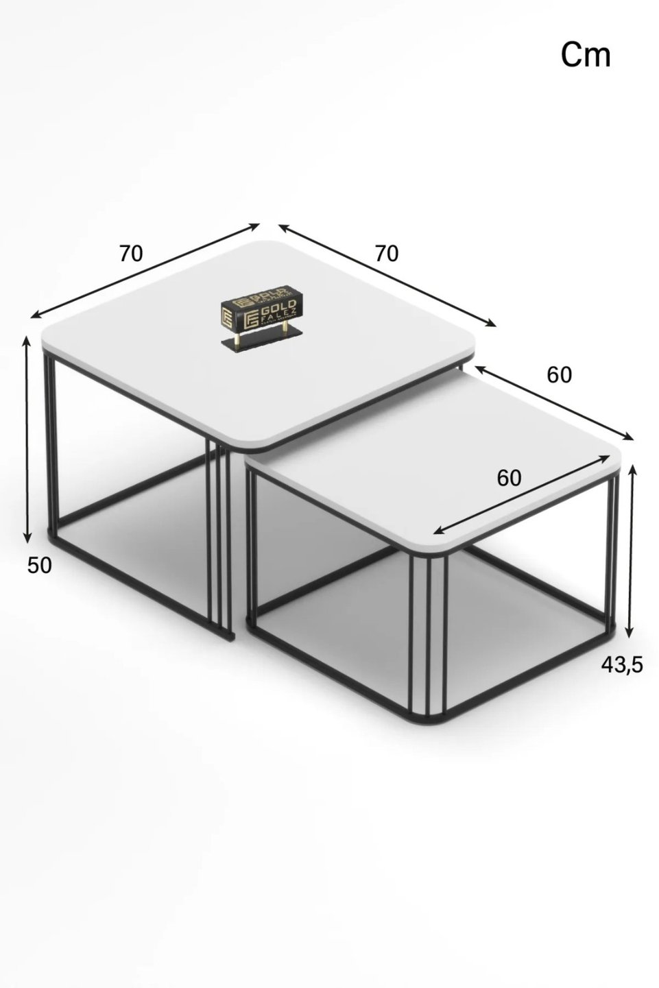 Alize Ensemble de tables basses 6