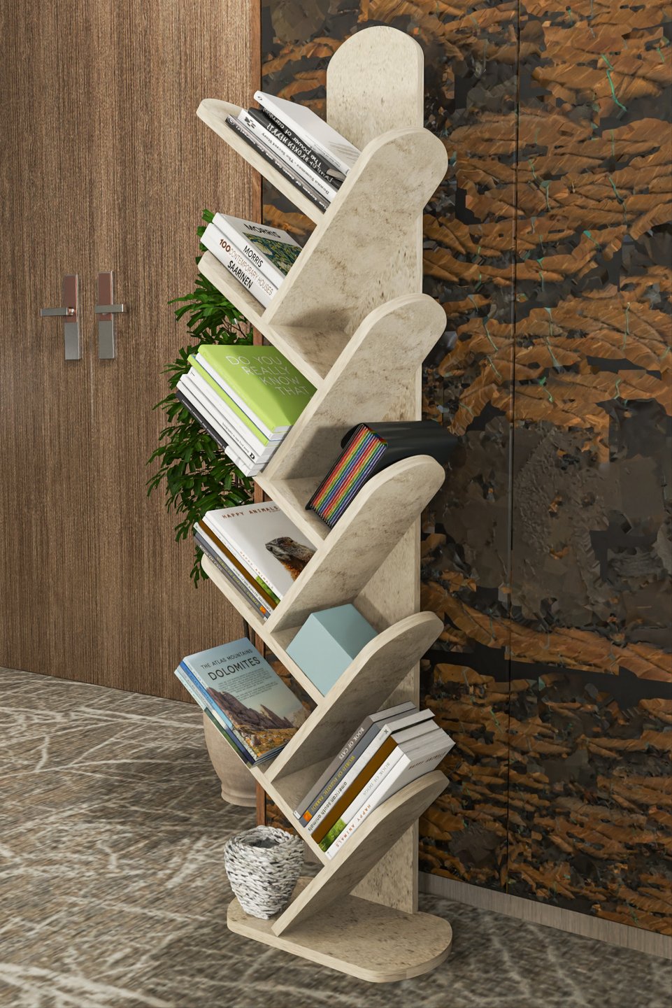 Libreria a 10 ripiani 3