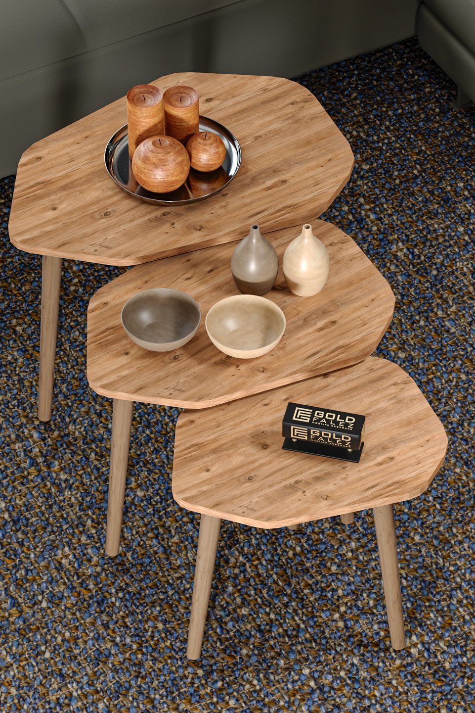 Trio Nesting Table Set 2