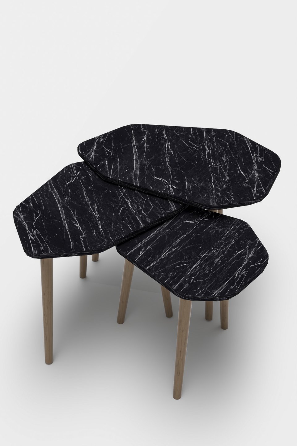 Trio Nesting Table Set 7