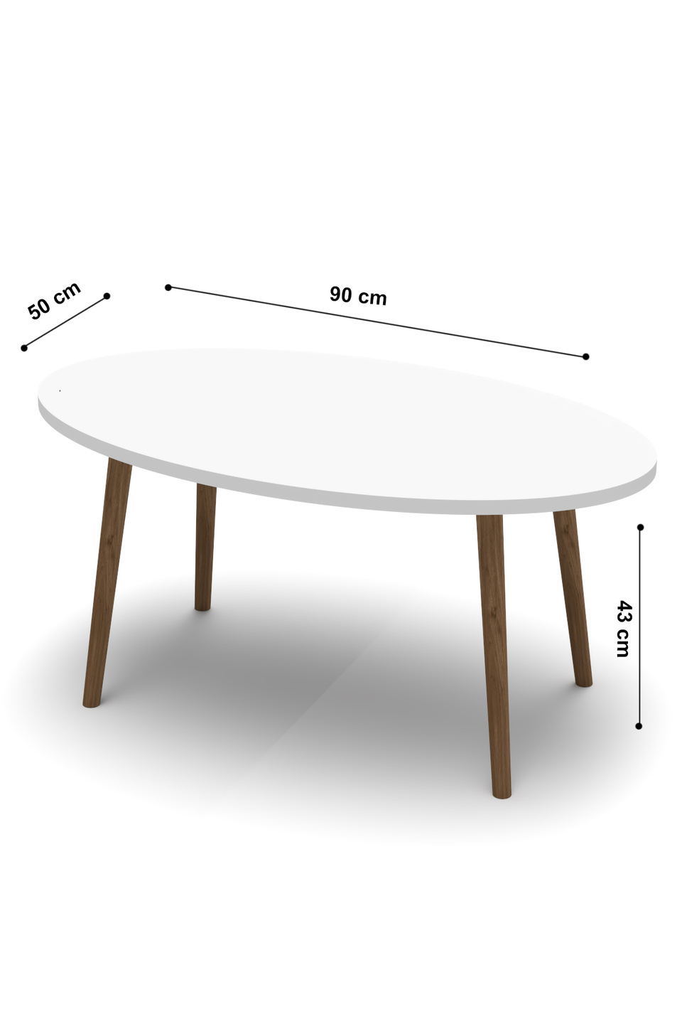Salontafelset met gedraaide poten 8