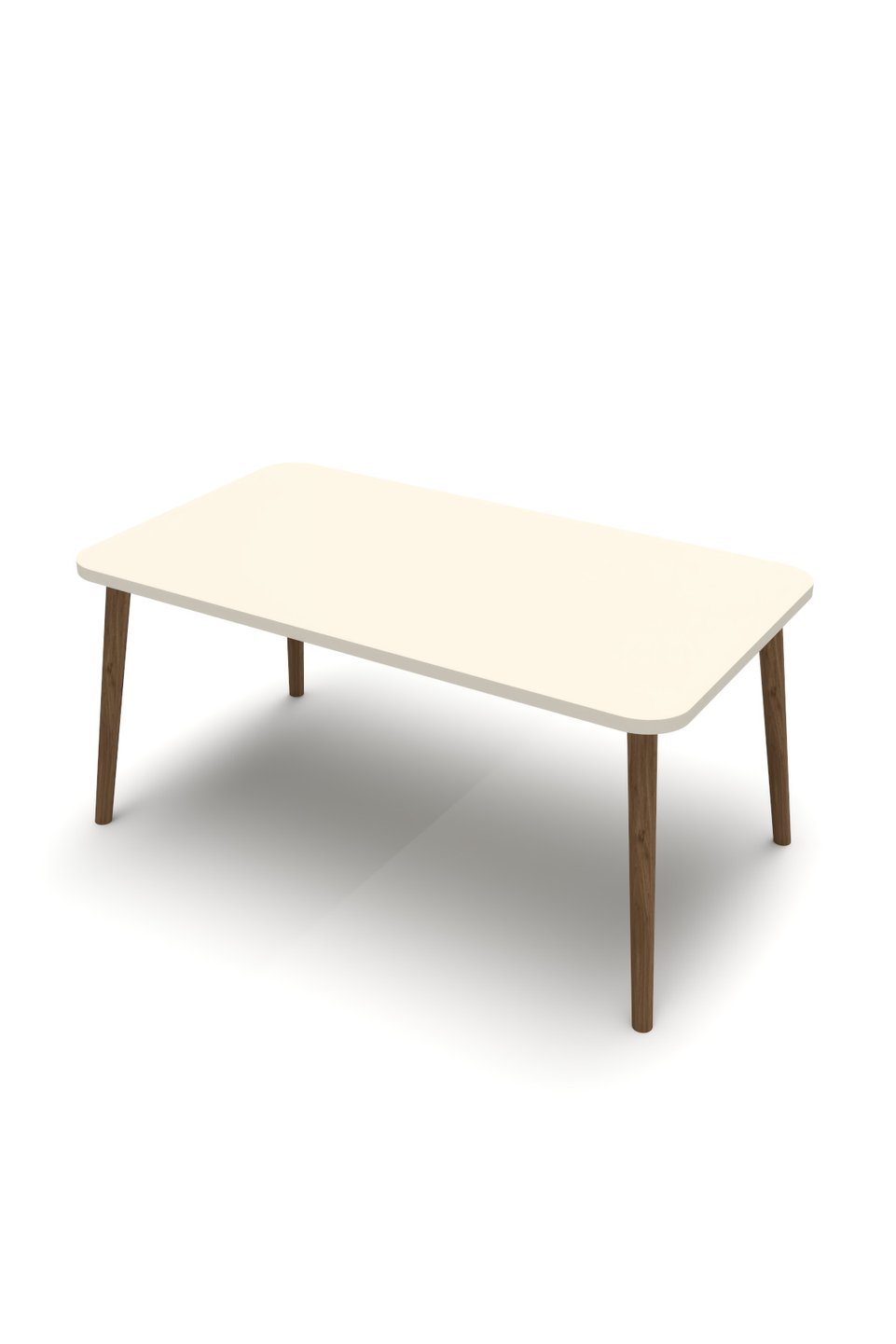 Square Coffee Table with Turned Legs 8