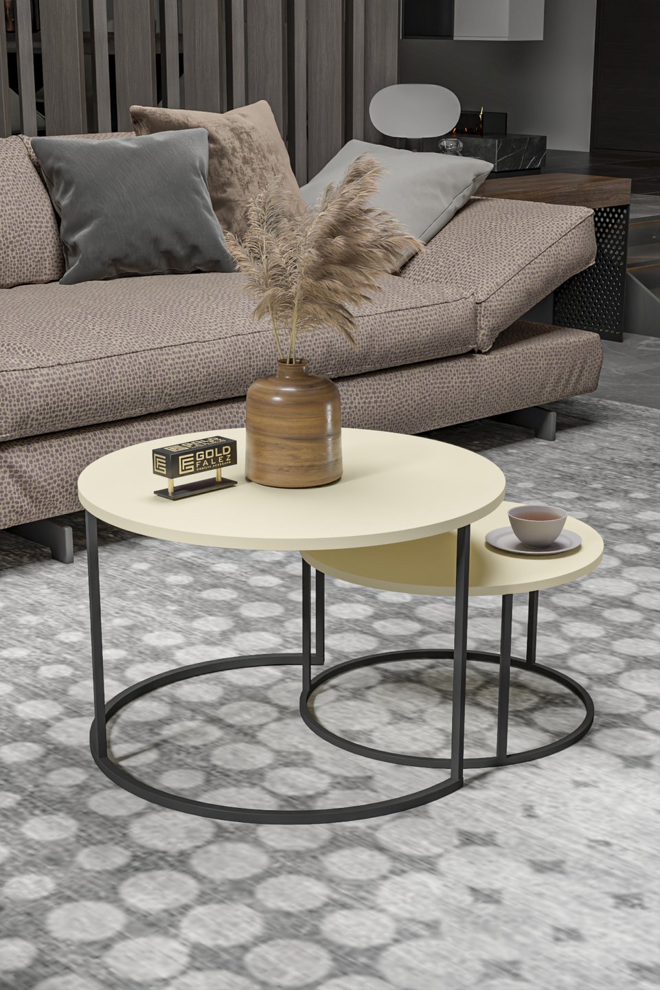 Bade Set di tavolini da salotto 5