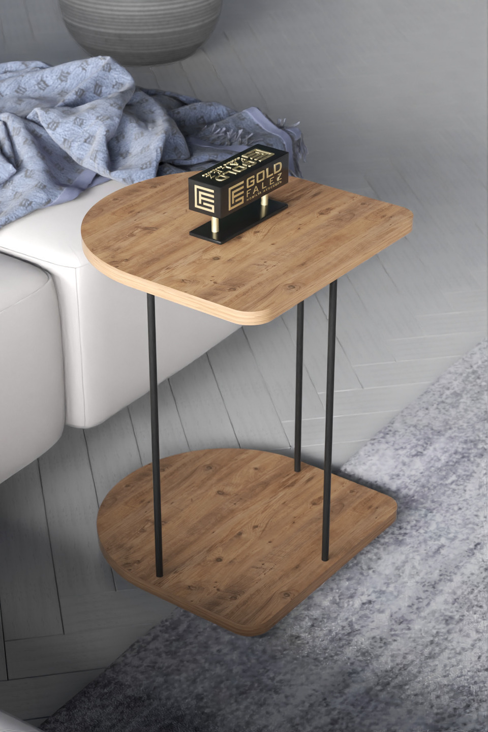 Mesa auxiliar con ruedas 2