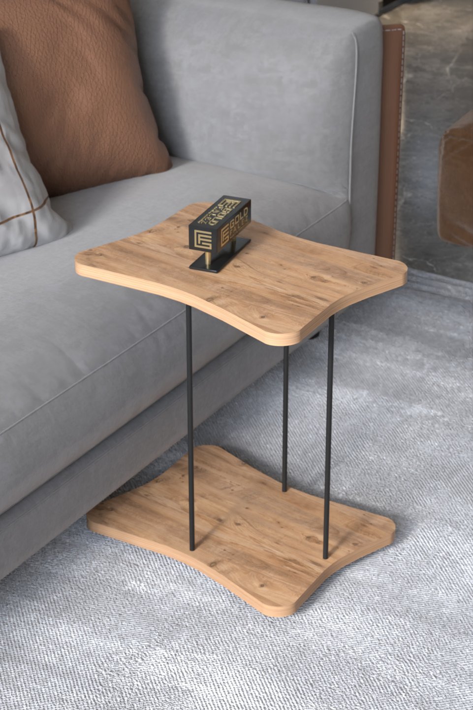 Wheeled Side Serving Table 2