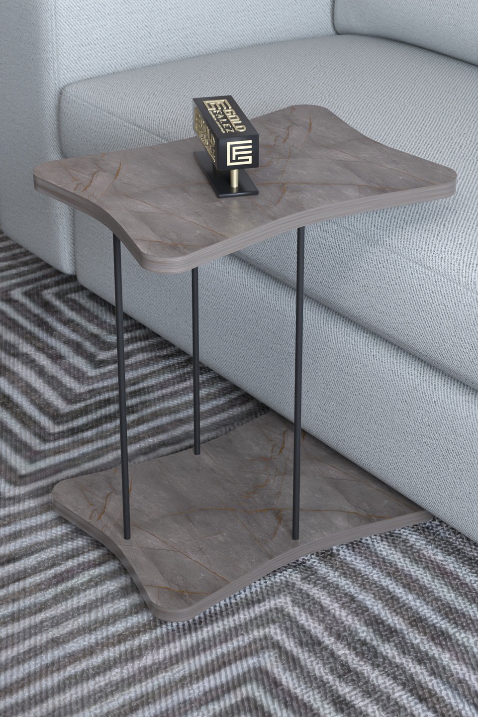 Wheeled Side Table 2